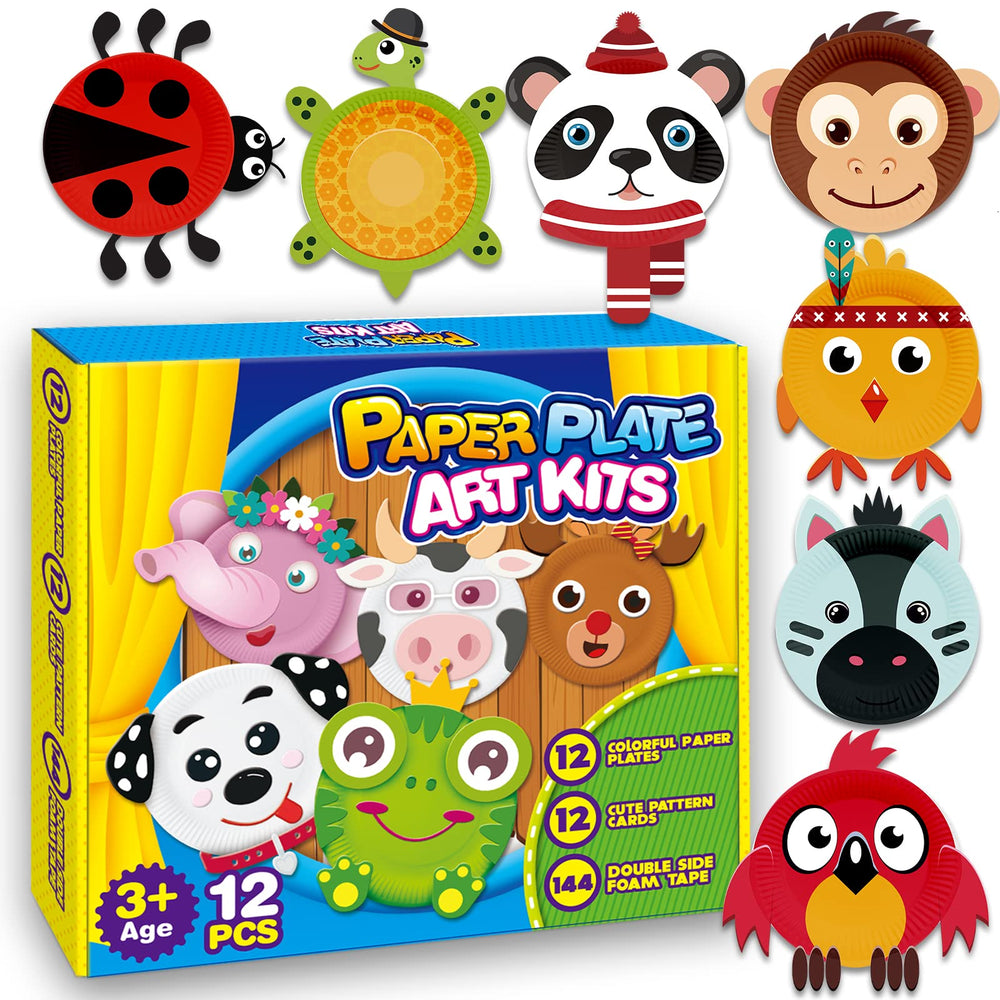 V-Opitos monkey plate craft for kids enhances imagination and fine motor skills