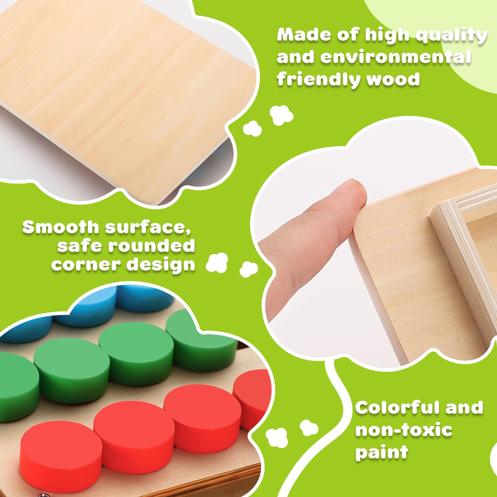 V-Opitos four color tiles train observation and logical thinking.