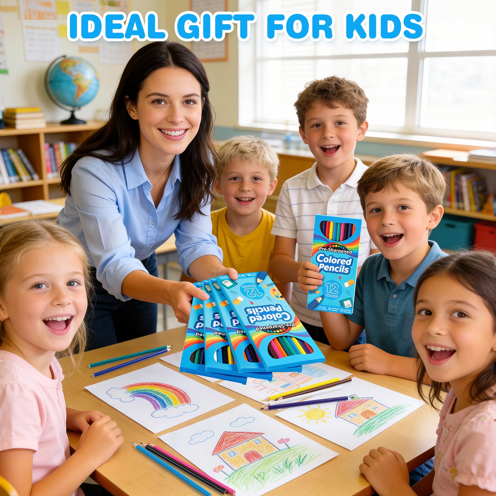 V-Opitos durable pencils withstand daily classroom use and travel