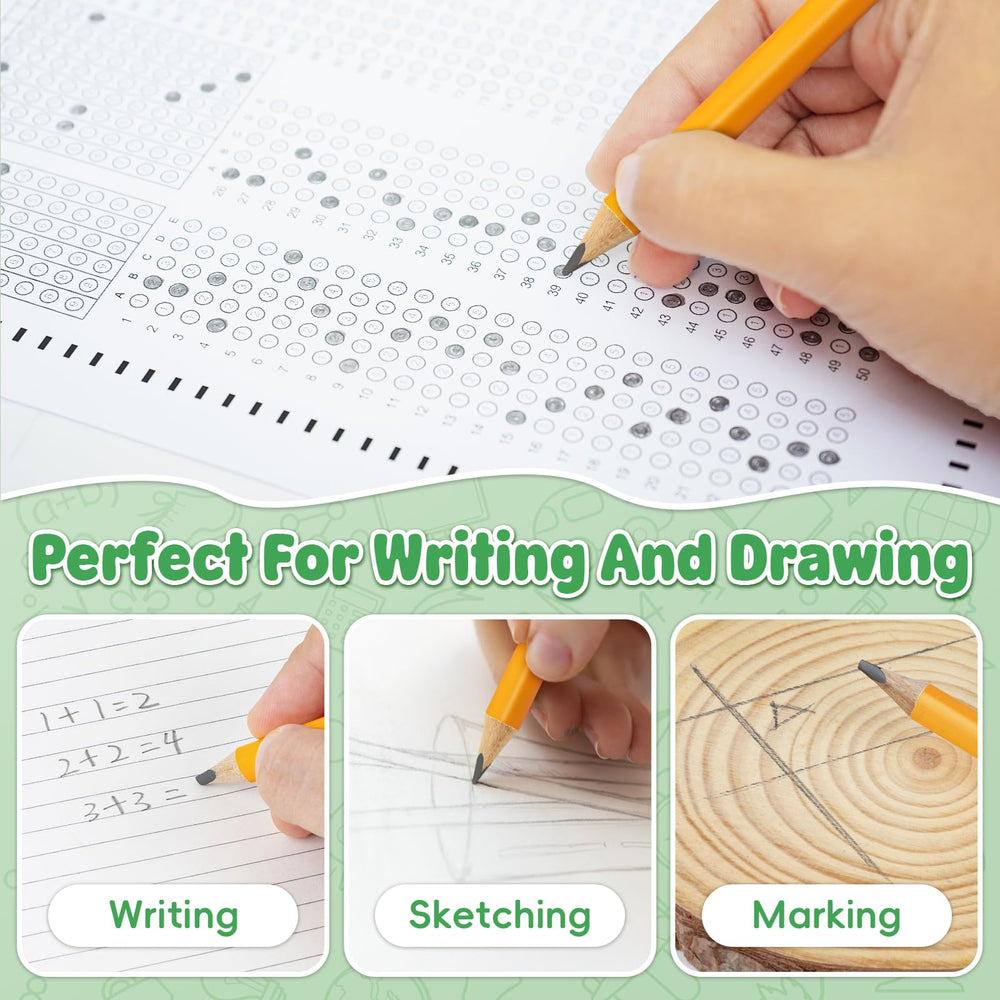 V-Opitos wooden pencil pack ideal for home, school, and office.