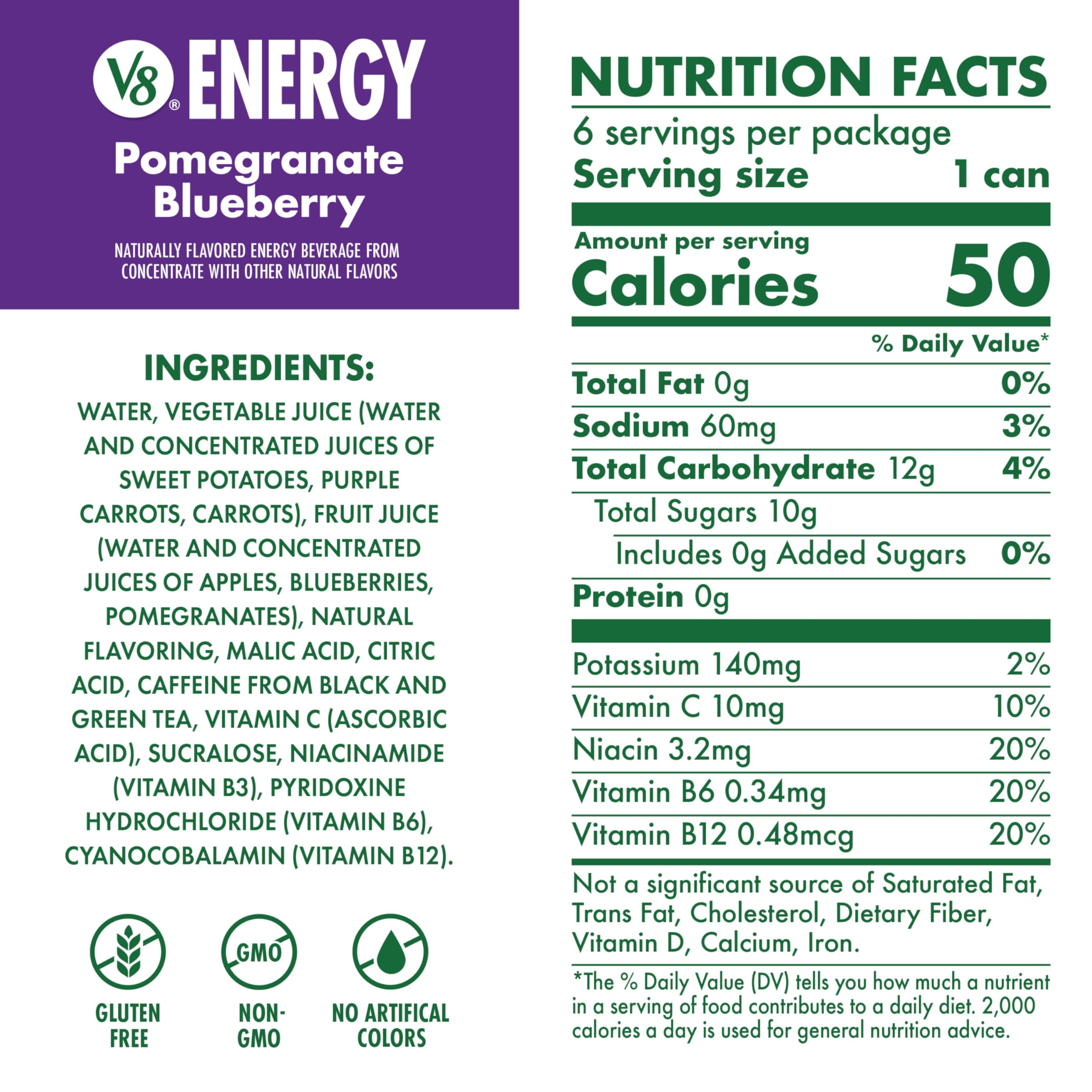 Serving glass shows refreshing color and easy on-the-go energy.