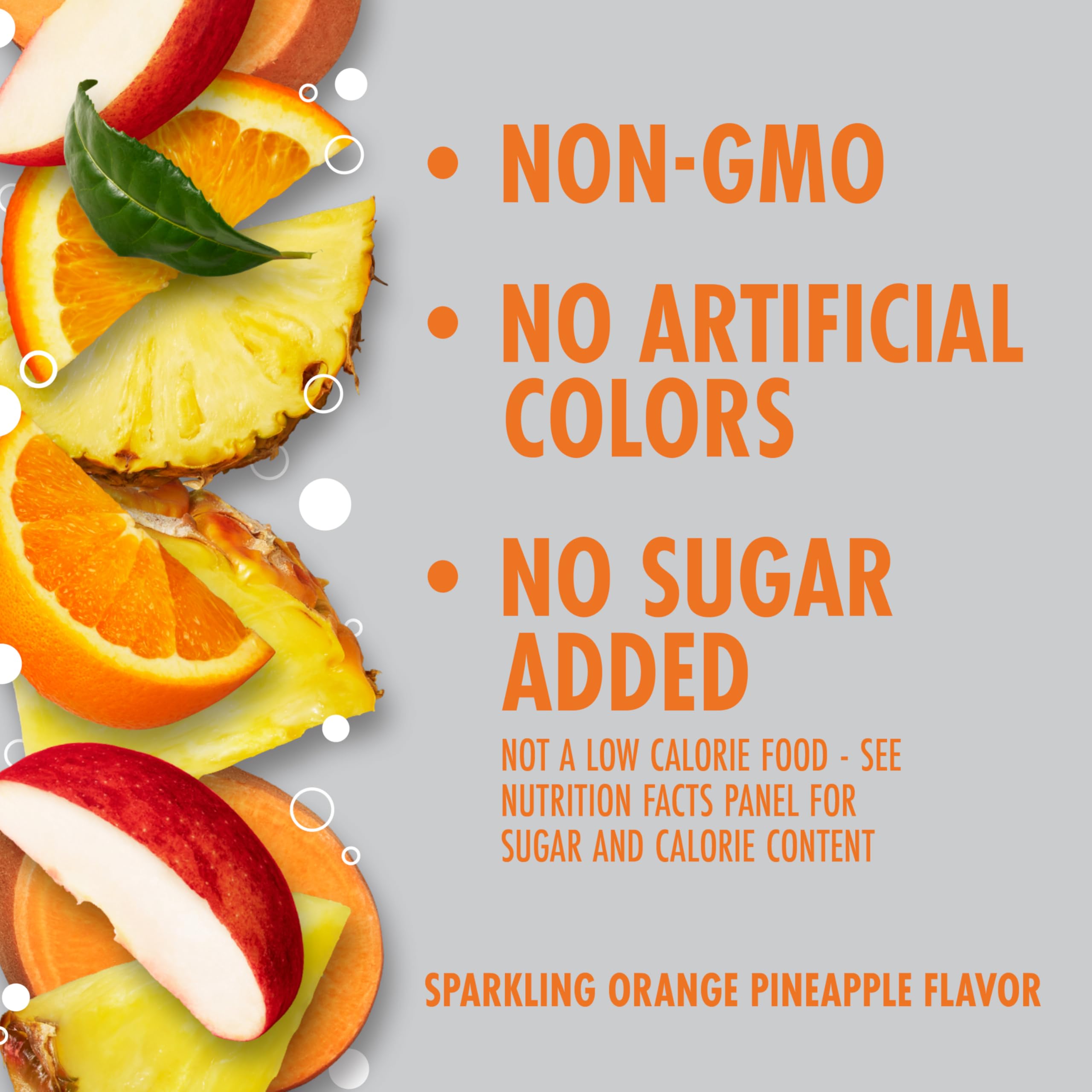 V8 +Energy Sparkling Orange Pineapple morning routine shot suggests an energizing start