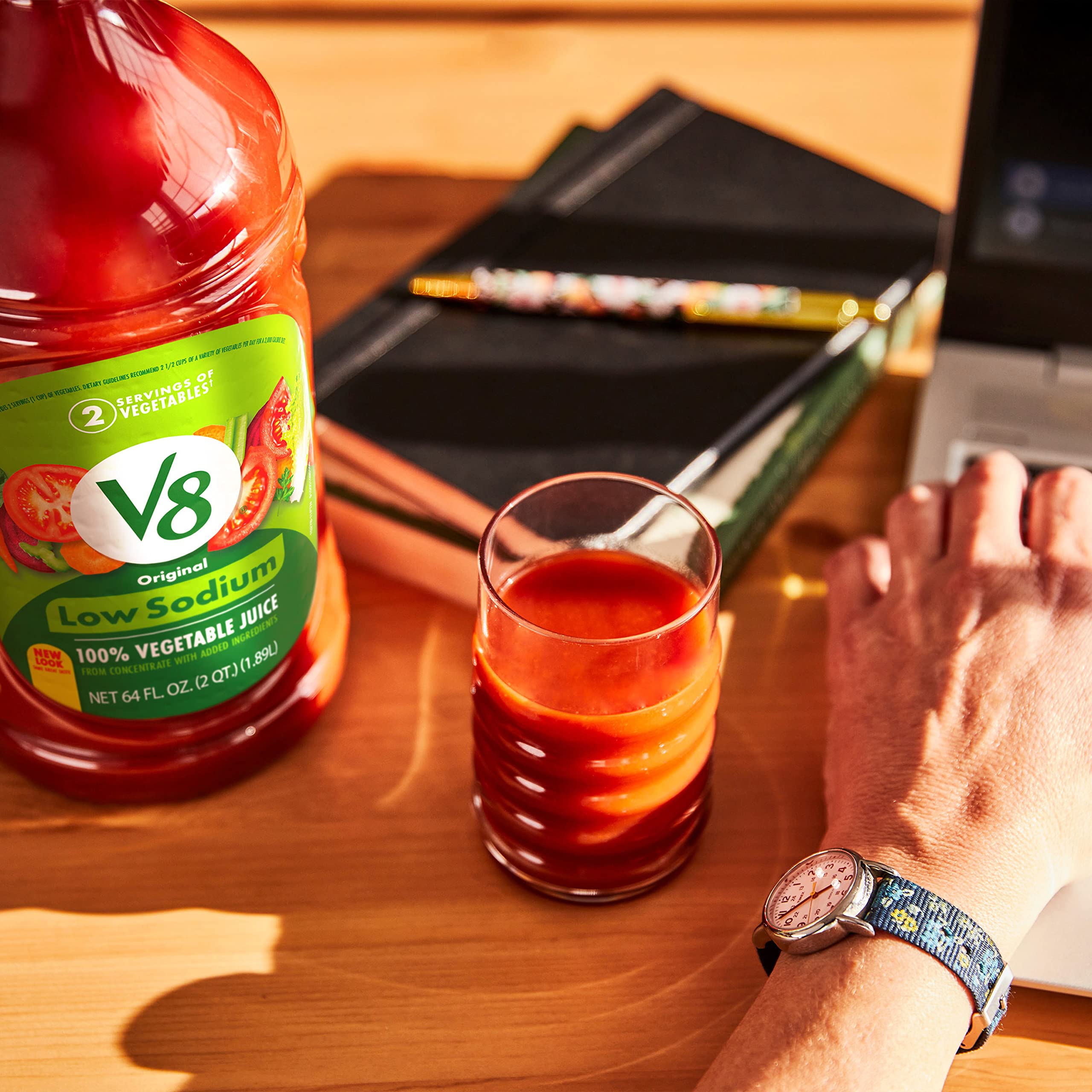 V8 as a recipe base, perfect for soups and marinades