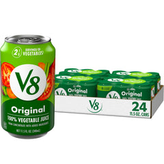 V8 Original can front view, a convenient veggie source for meals