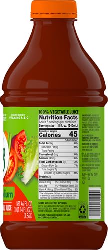 V8 Spicy Hot juice used as a soup base for savory depth.