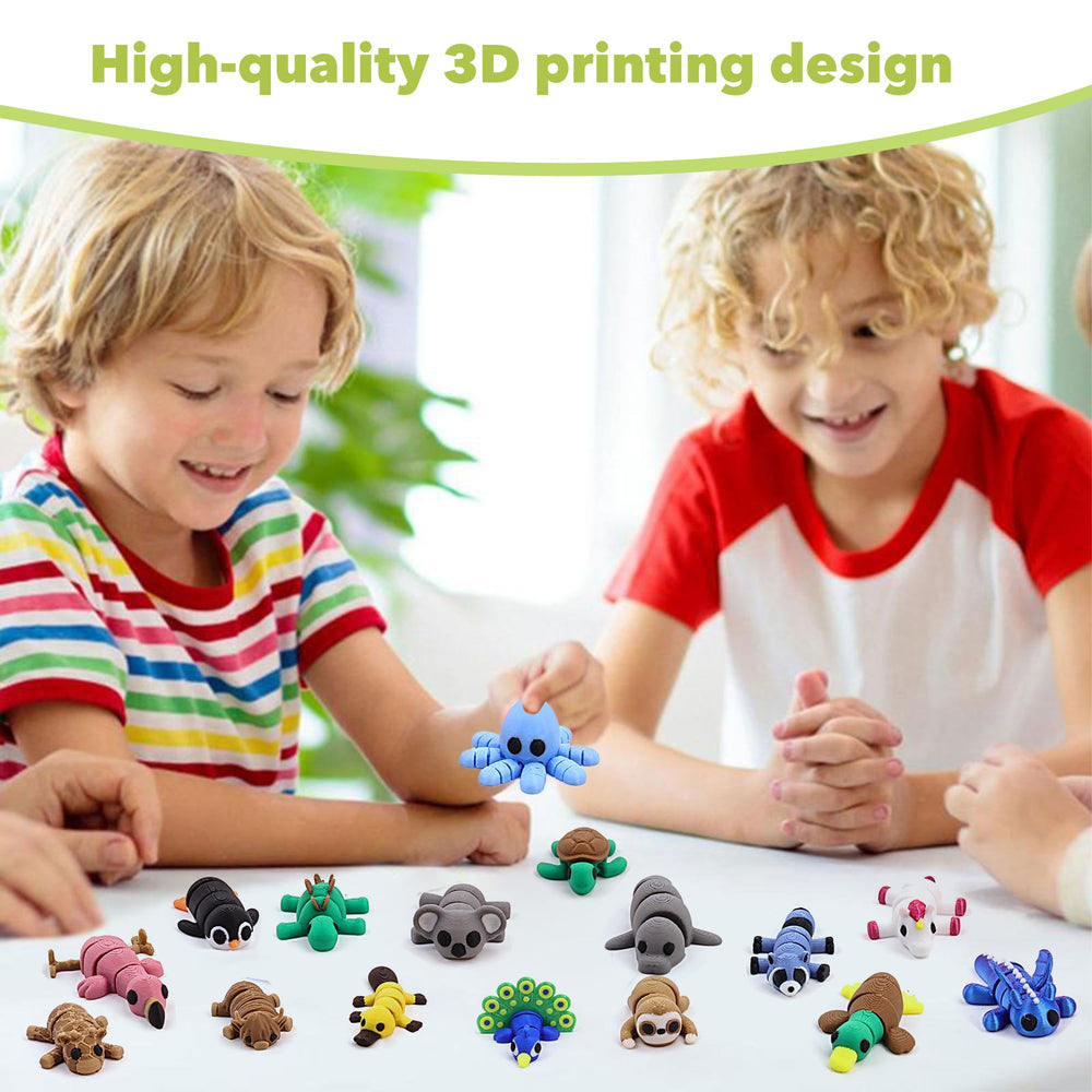 VABAO elephant 3D figurine offers compact display and collectible appeal
