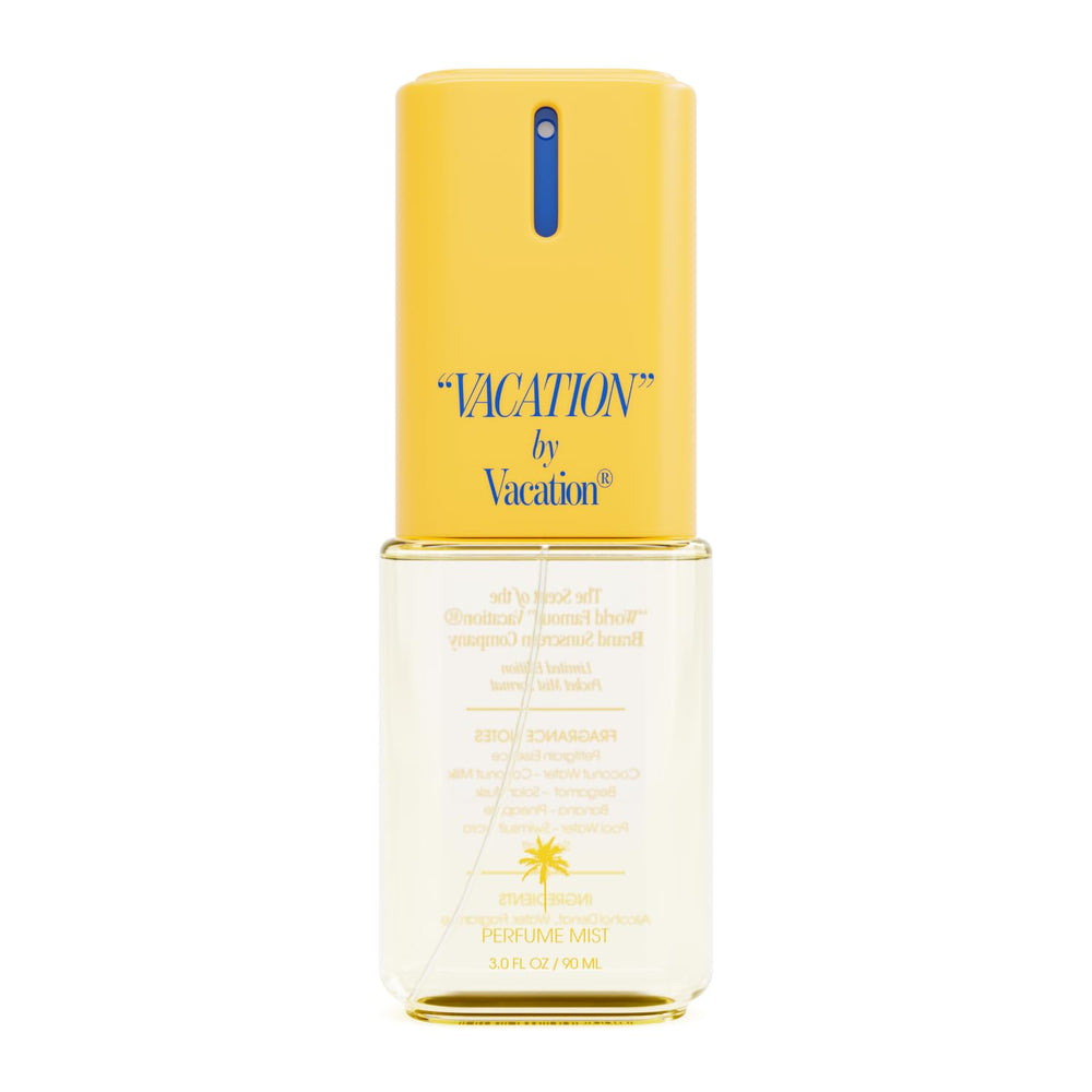 VACATION Body Mist coconut banana: lightweight beach scent for daily wear.