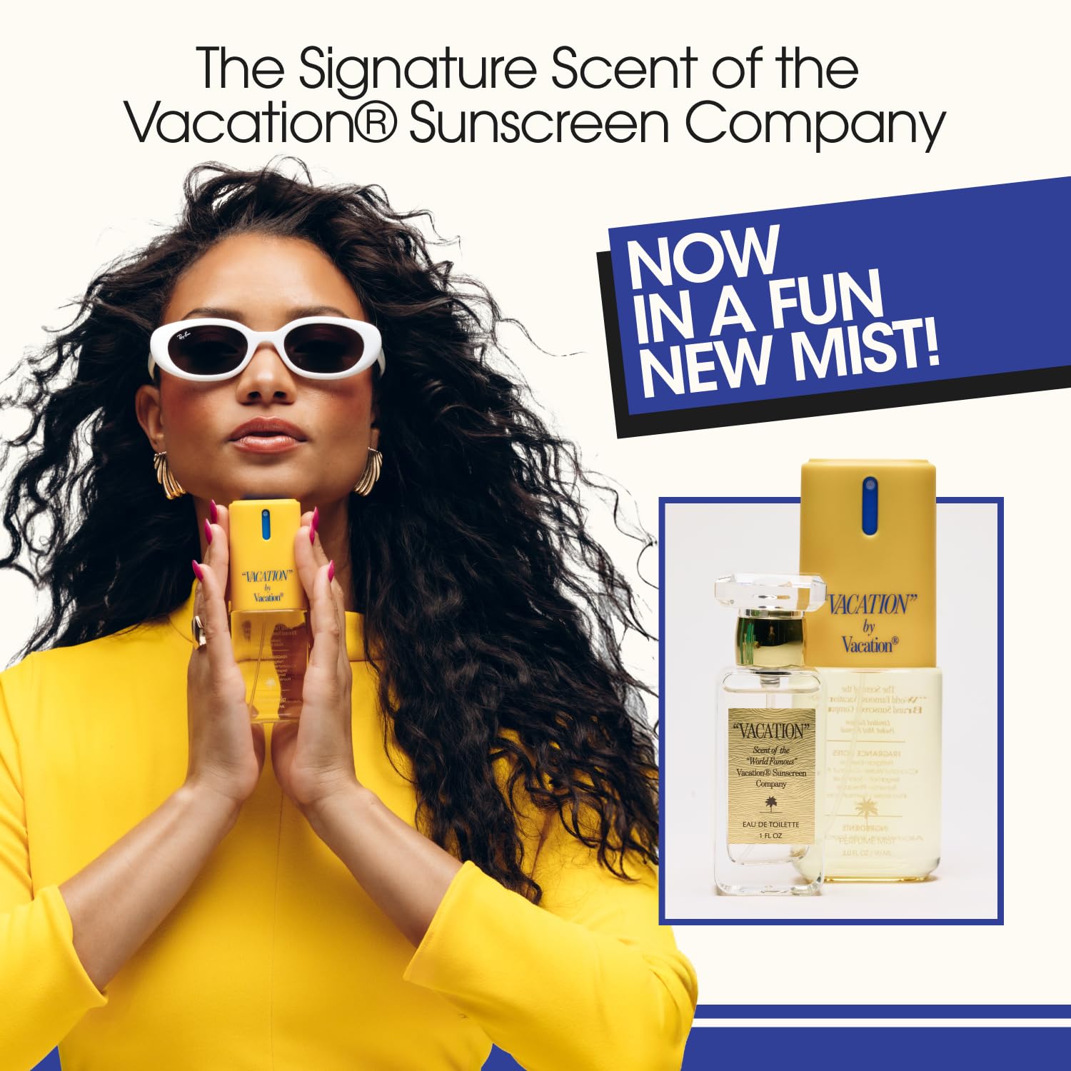 VACATION Layer with Eau de Toilette: versatile fragrance pairing for full summer scent.
