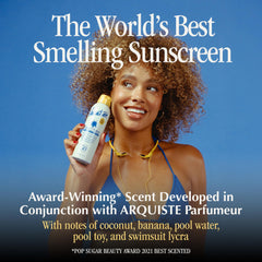 Vacation Mini Classic Sunscreen Spray 6-pack demonstrates value and travel convenience.