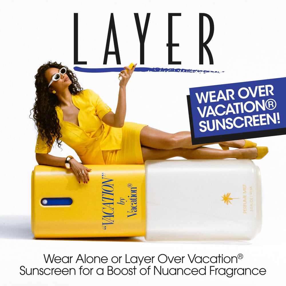 VACATION Notes Coconut Water Banana: tropical blend ideal for daytime wear.