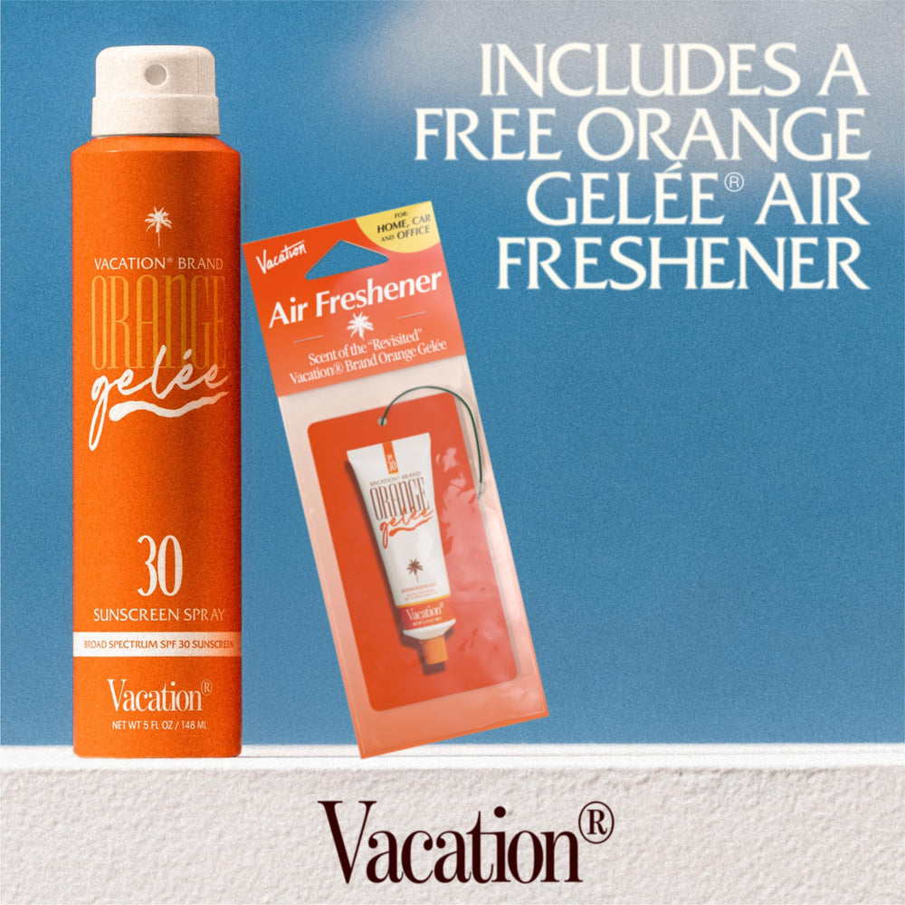 Vacation Orange Gelée vegan and cruelty-free sun care bundle