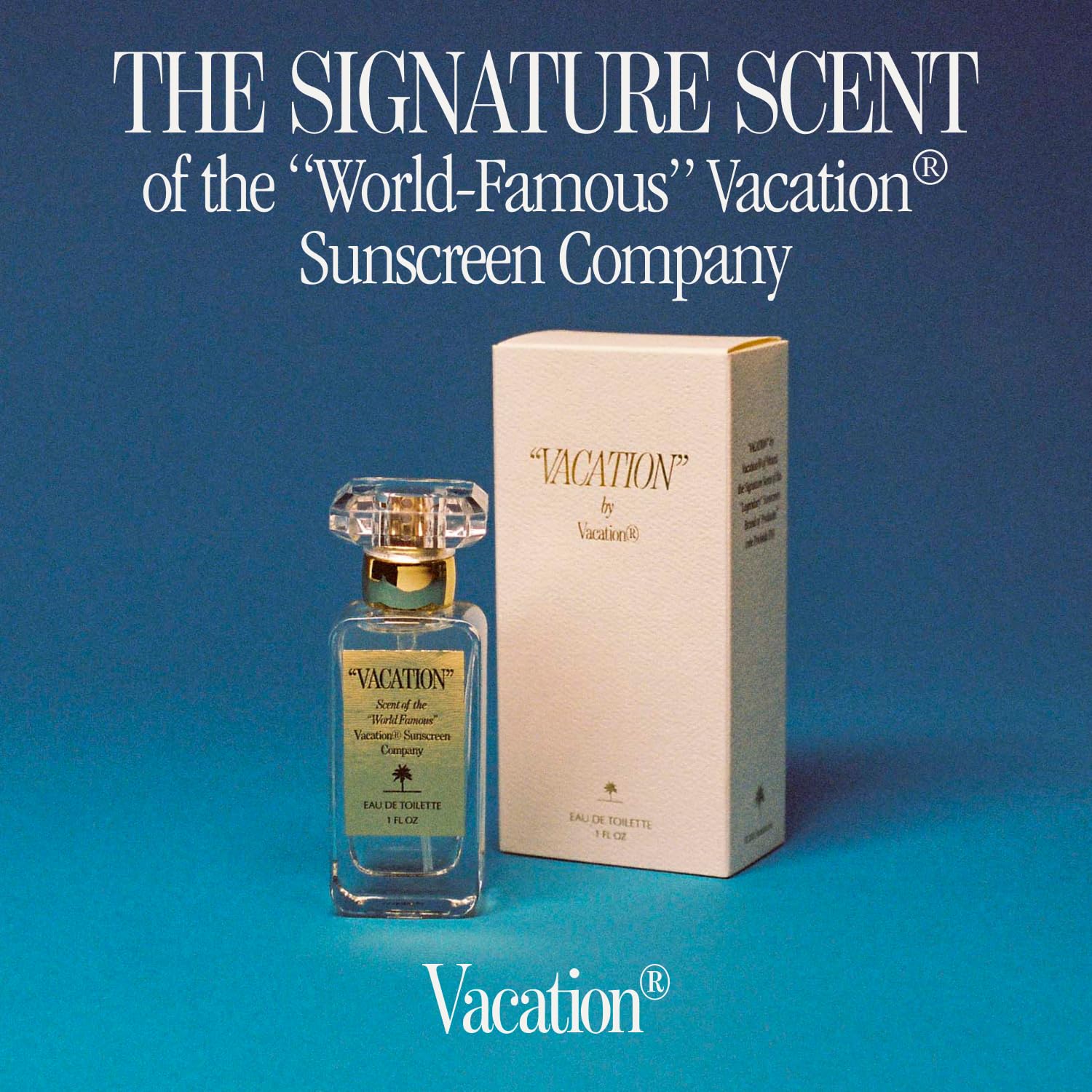 VACATION Sunscreen Eau de Toilette cap closeup for on-the-go vibes