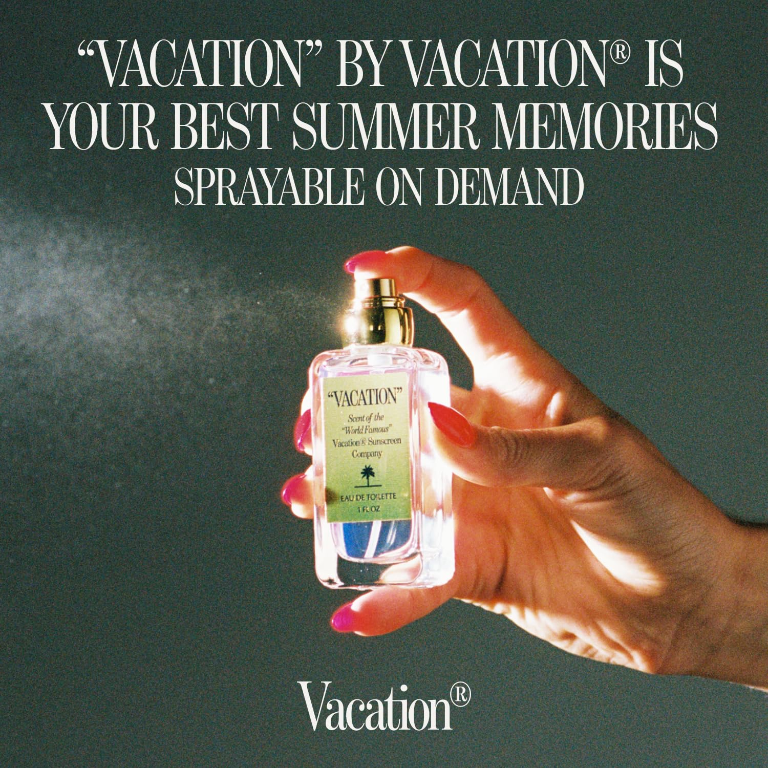 VACATION Sunscreen Eau de Toilette travel-size box ideal travel companion