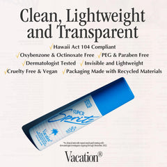 Vacation Super Spritz travel-size packaging for on-the-go use