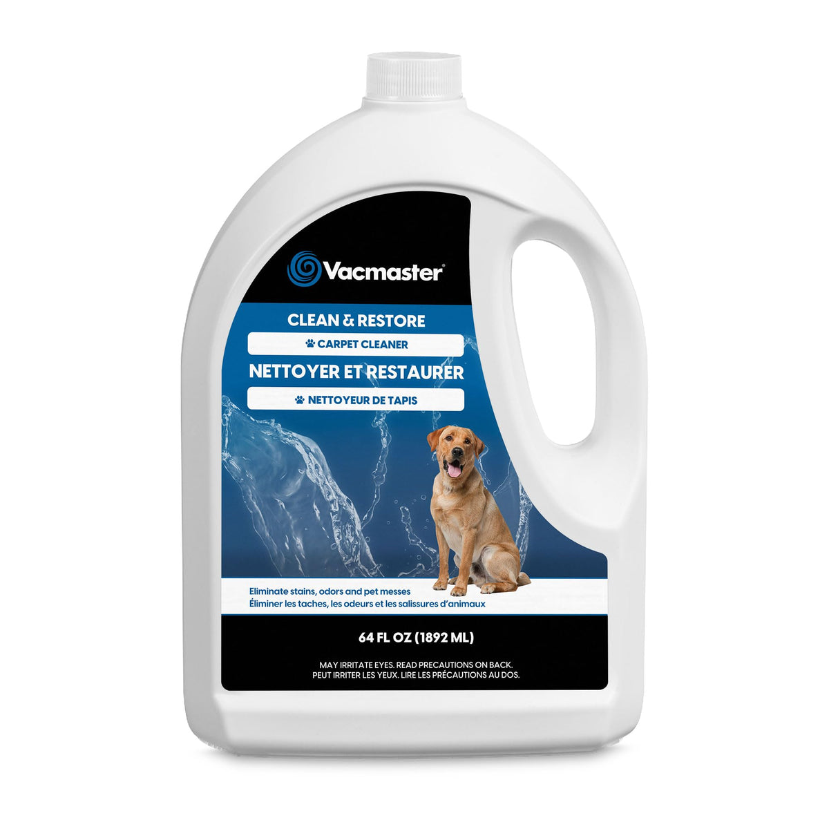 Vacmaster CCS03 bottle front view for easy carpet cleaning at home