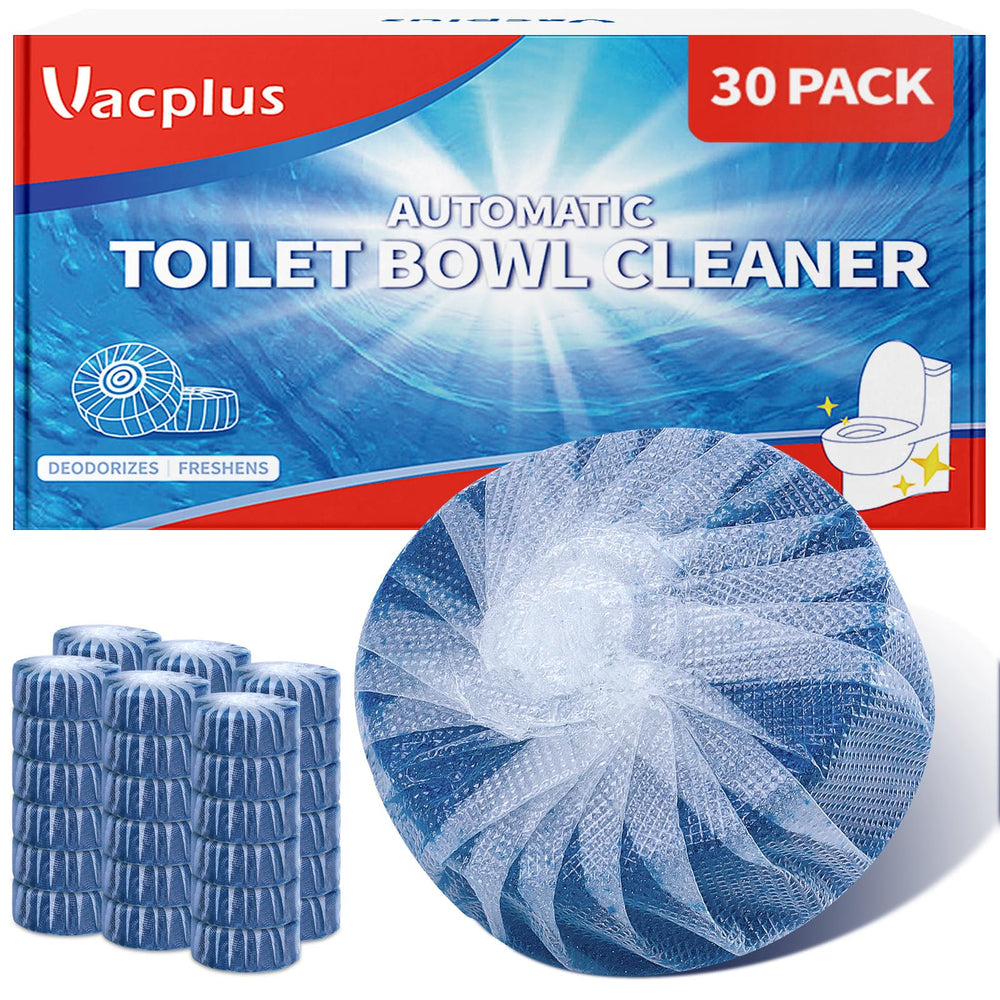 Vacplus bowl cleaner tablet in tank delivering steady cleaning action