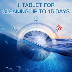 Vacplus easy-to-use toilet cleaner for hands-off maintenance