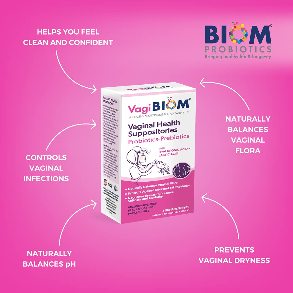 Natural vegan ingredients highlight clean formulation by VagiBiom.