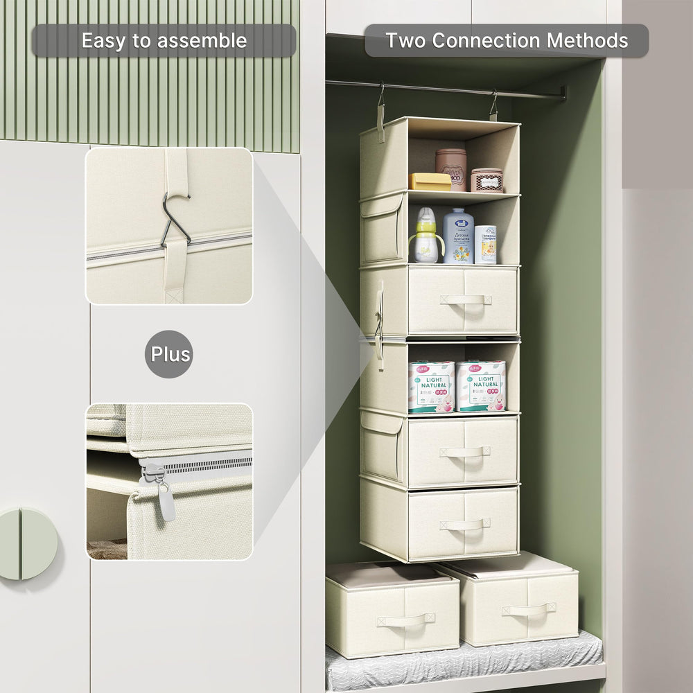 Vailando easy-assembly system saves setup time.
