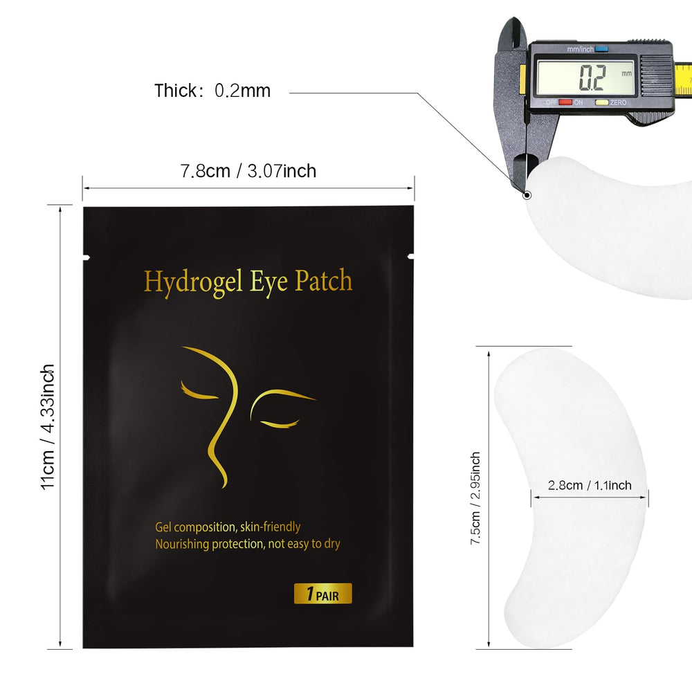 Vaincre curved eye patches easily fit most eyes for faster prep