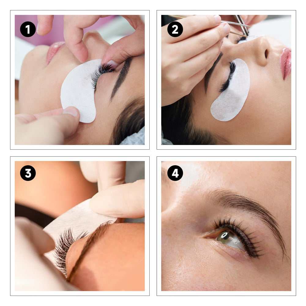Vaincre professional eye pads support smooth eyelash treatments