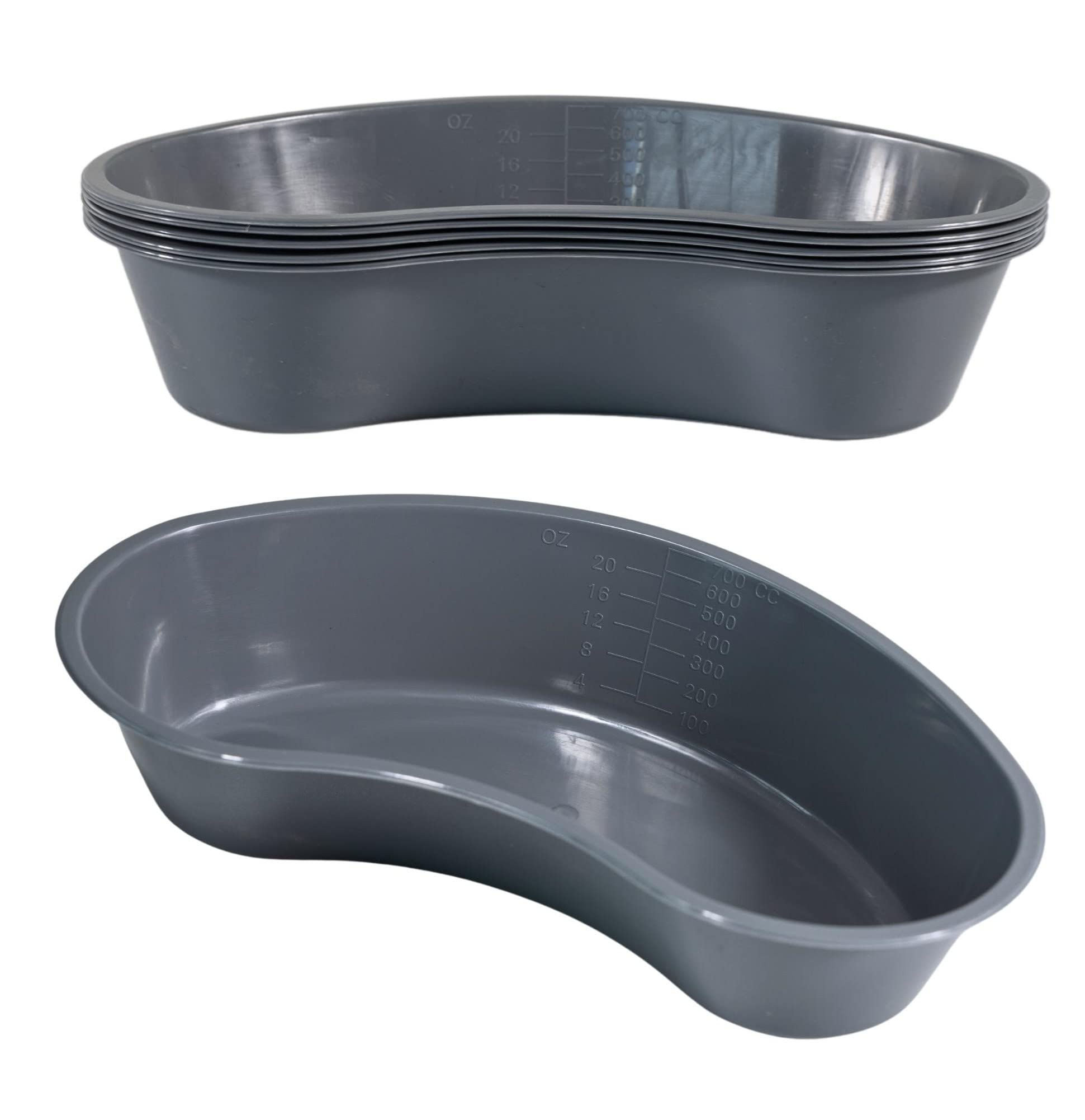 Vakly emesis basin 700ml for reliable fluid collection at home and care settings.