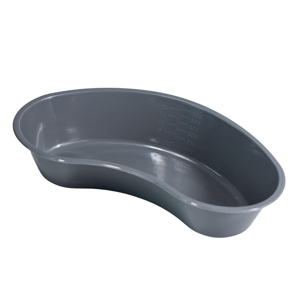 Vakly emesis basin multipurpose use covers oral care, irrigation, and washing.