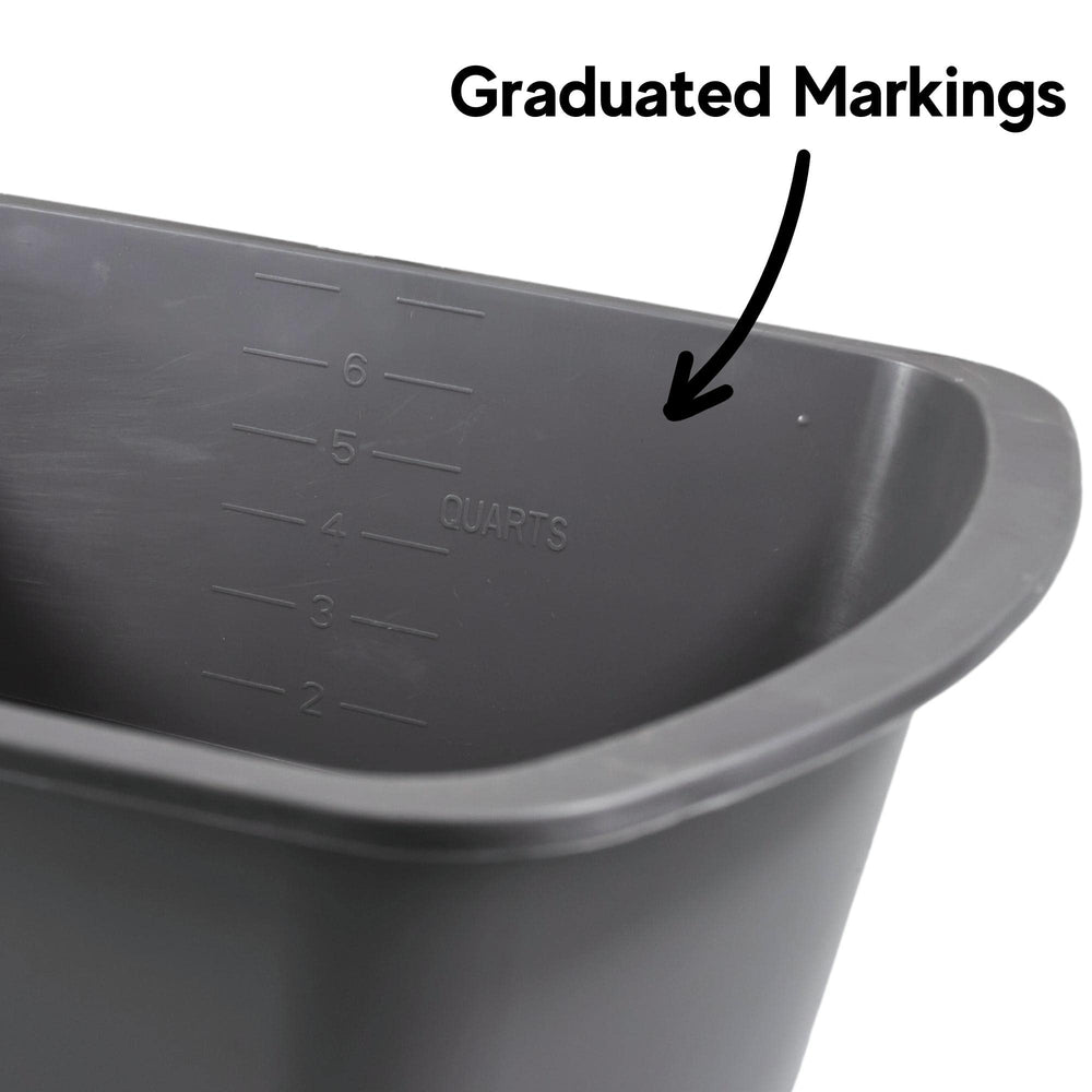 Vakly 5-pack basins ready for shared households or caregiving.
