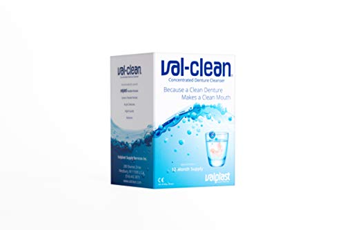 Val-Clean 20201 in action cleaning Valplast and other removable appliances