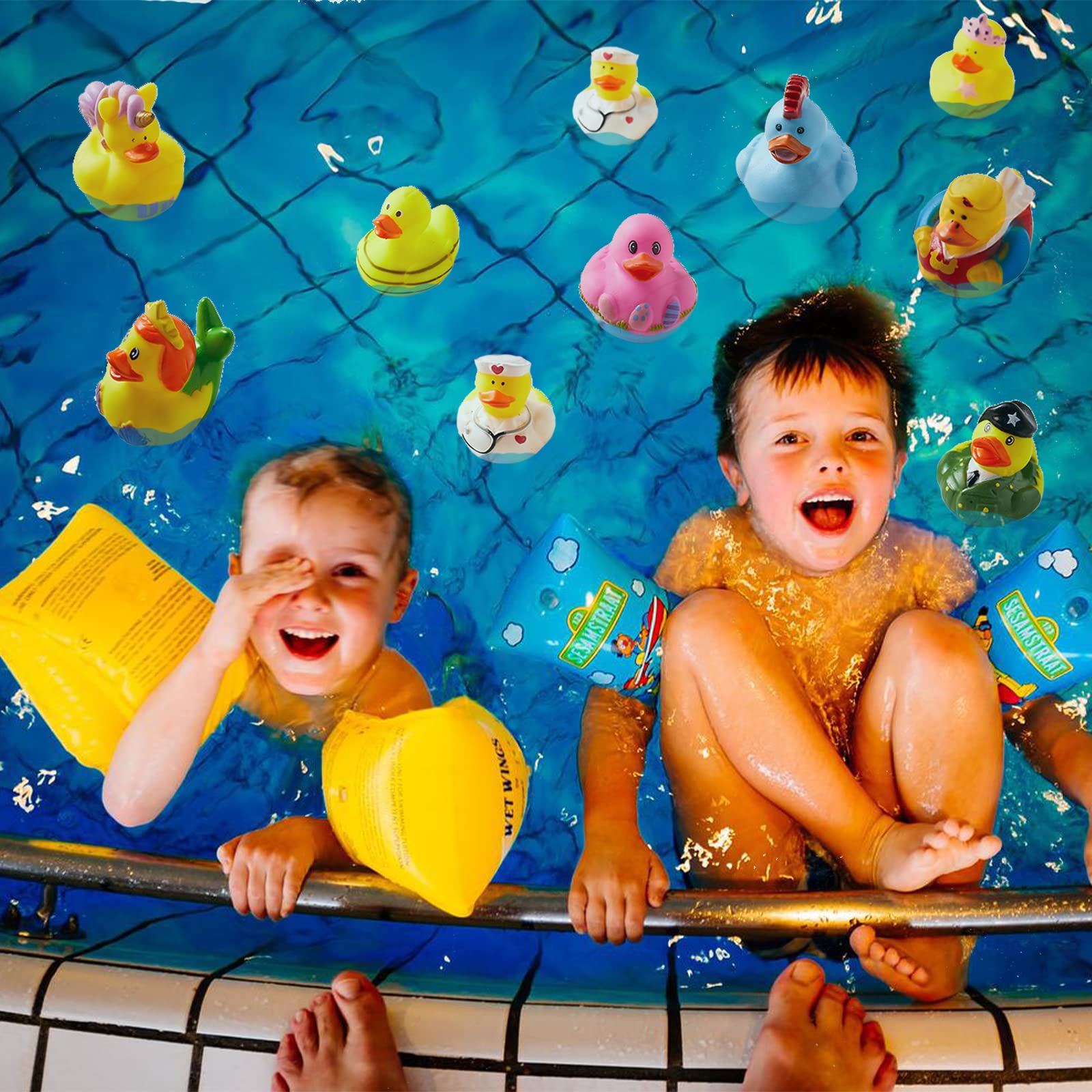 ValenLyra collectible ducks encourage pretend play during celebrations.