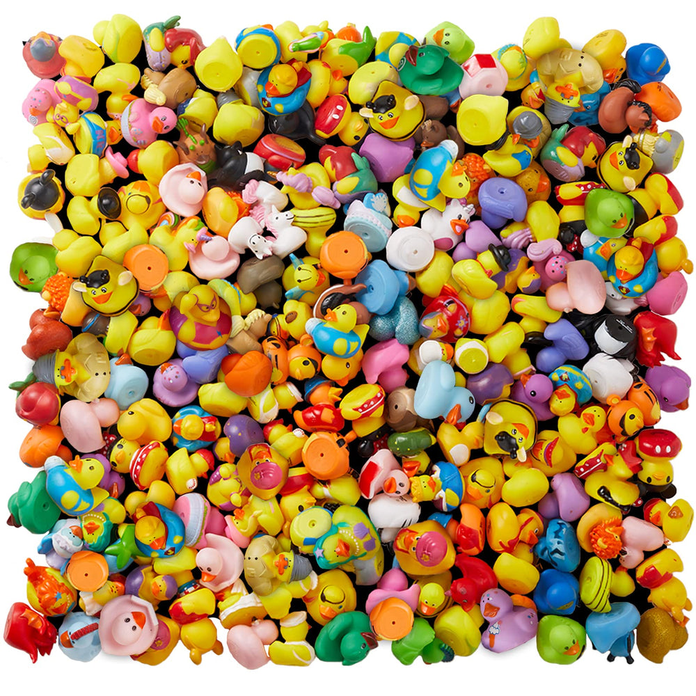 ValenLyra 2-inch mini ducks provide easy grip for kids during baths.