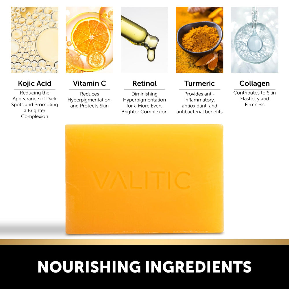 VALITIC Castile olive oil bar photo focusing on gentle cleansing.