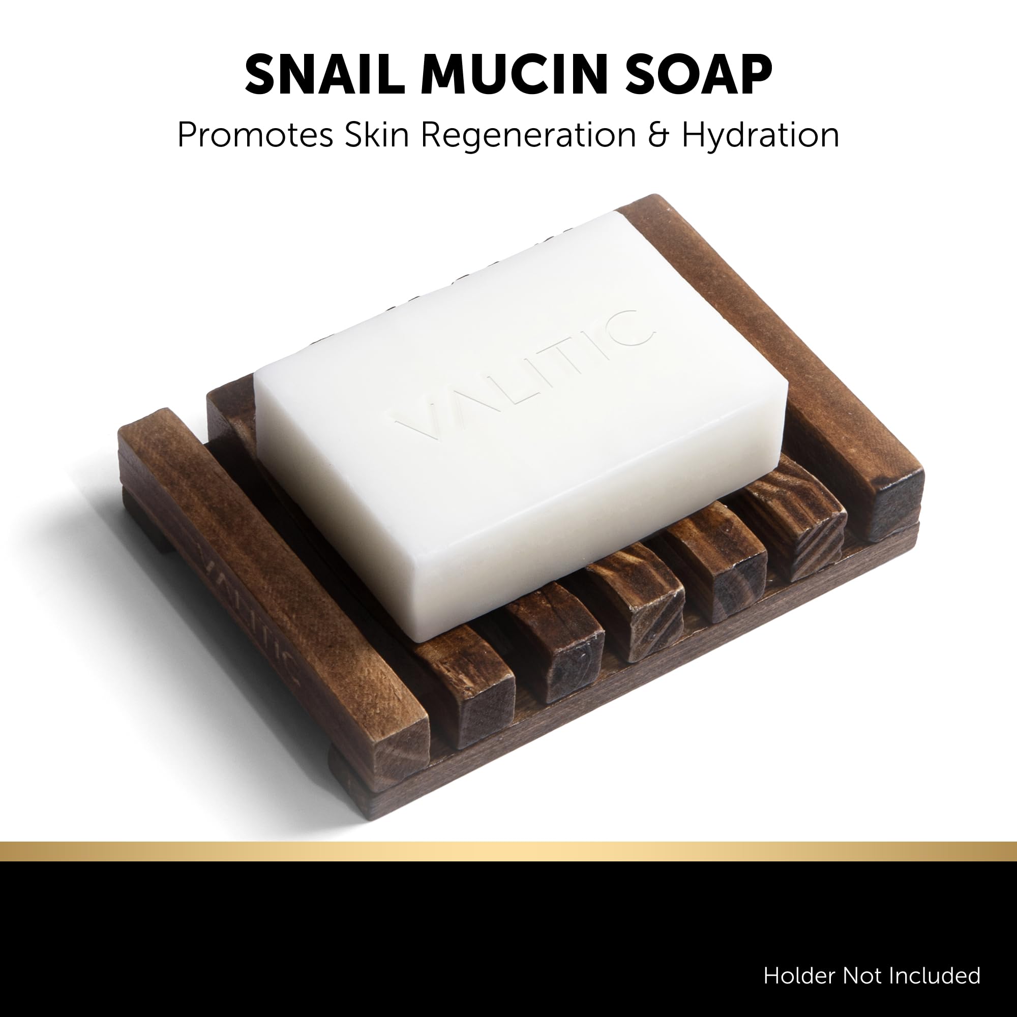 VALITIC charcoal soap bar shot, absorbing impurities for a refreshed feel