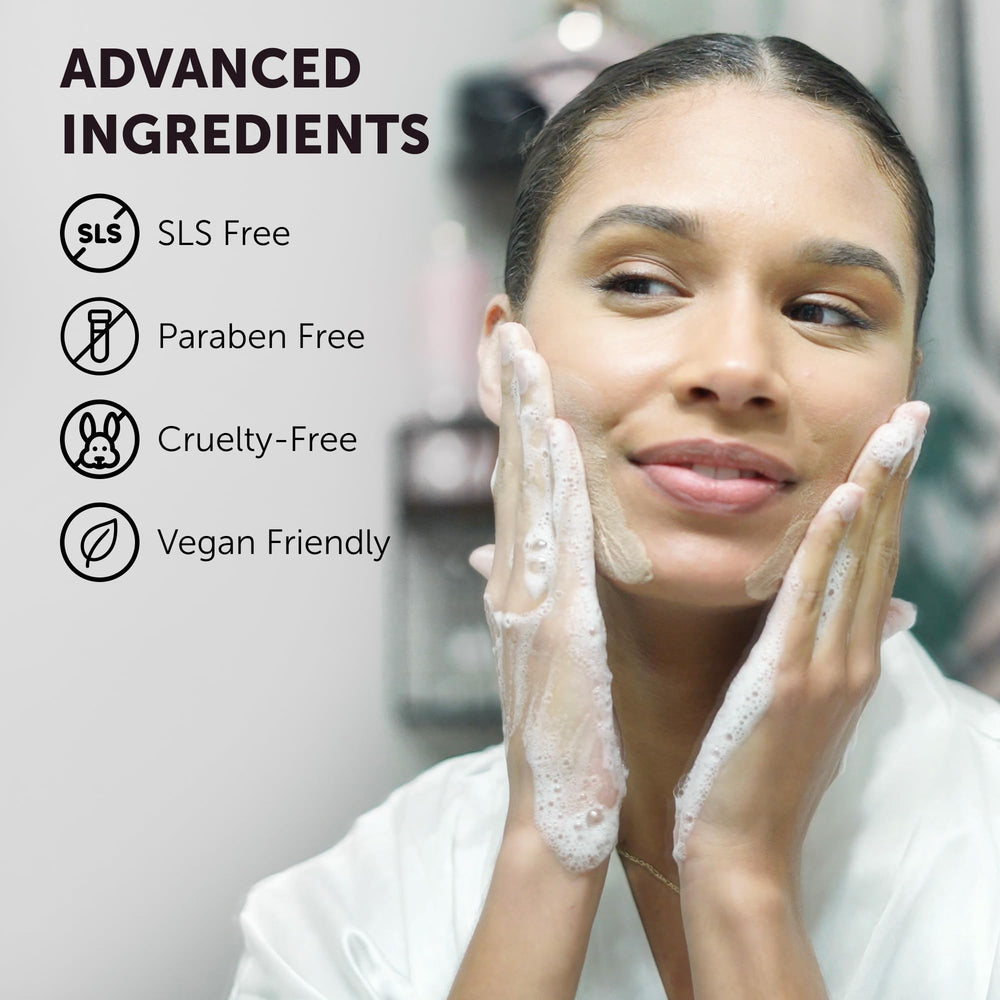 VALITIC packaging display featuring three bars for improved skincare.