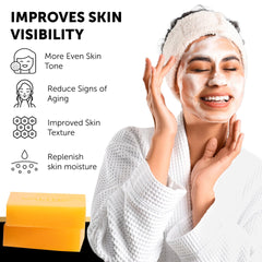 VALITIC Retinol and Collagen soap visual suggesting deep hydration and renewal.