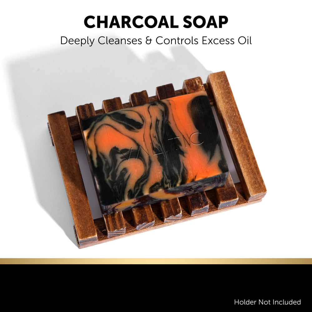 VALITIC snail mucin soap bar swatch, silky lather texture