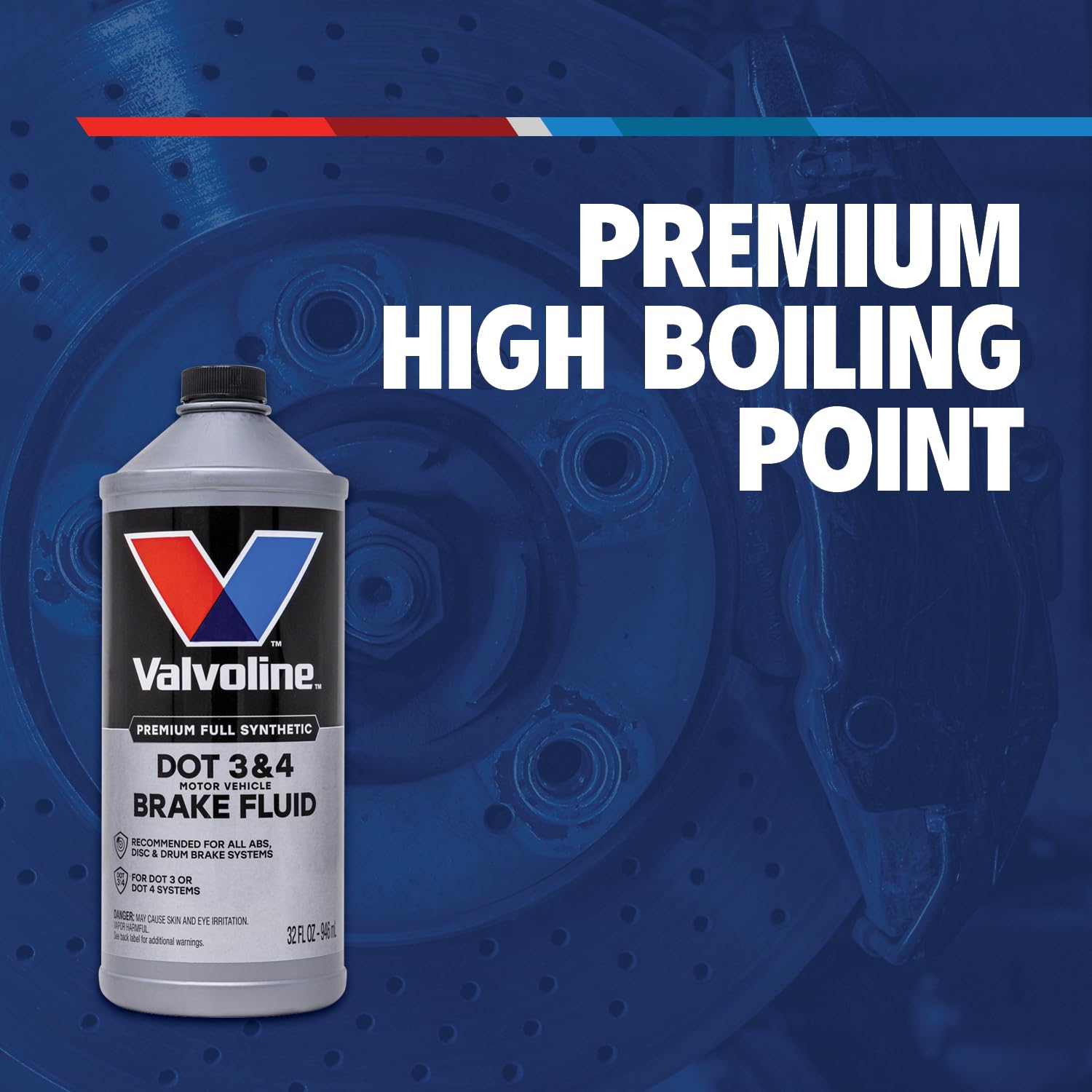 Valvoline cap close-up indicating secure seal