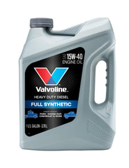 Valvoline heavy-duty diesel 15W-40 oil can, readiness for tough workloads