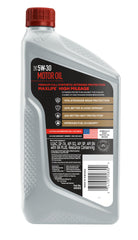 Valvoline MaxLife 5W-30 pour demonstrates quick lubrication for aging engines.