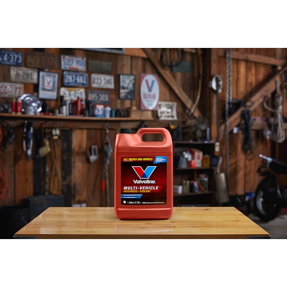 Versatile cooling protection suitable for topping off or system flushes across climates.
