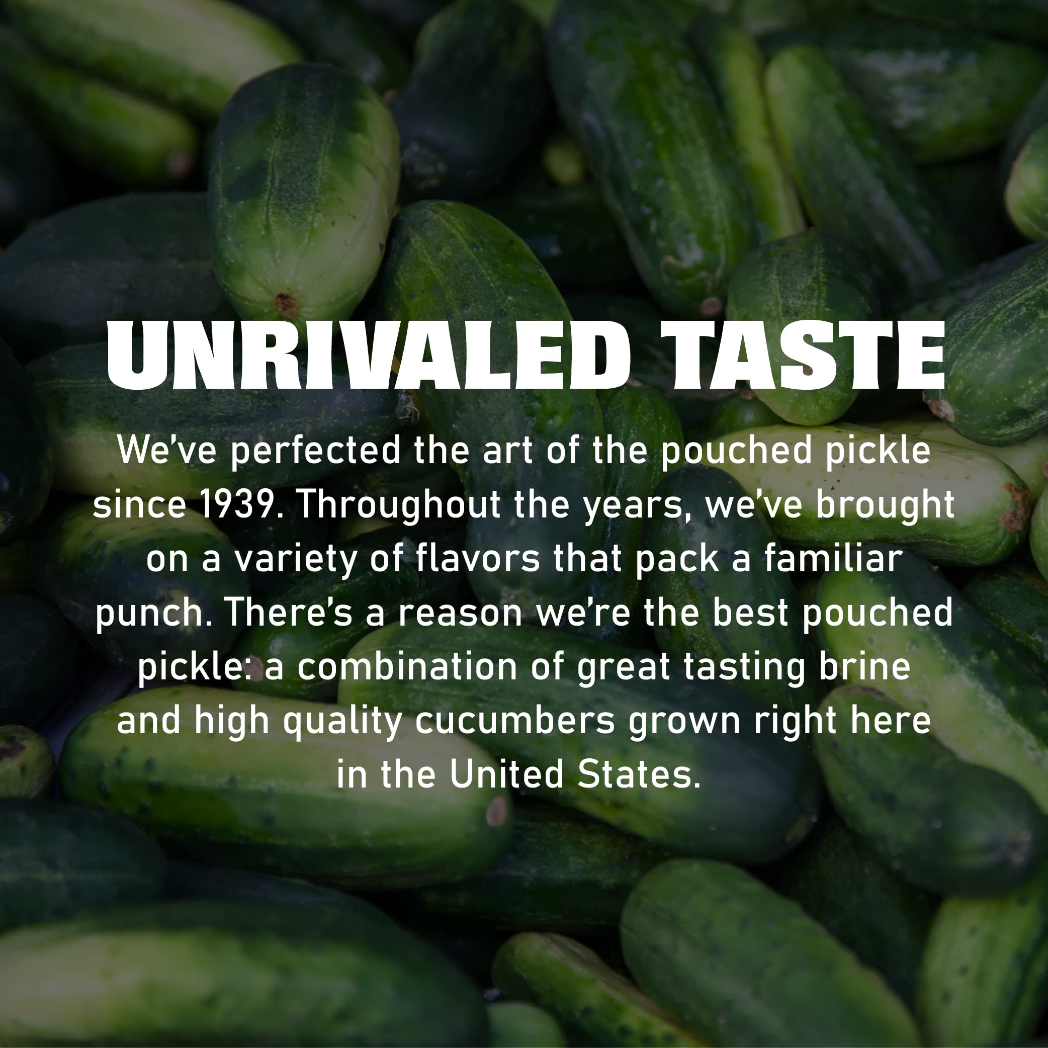 Van Holten's Jumbo Dill Pickle-In-A-Pouch ready for kitchen serving and quick bites.
