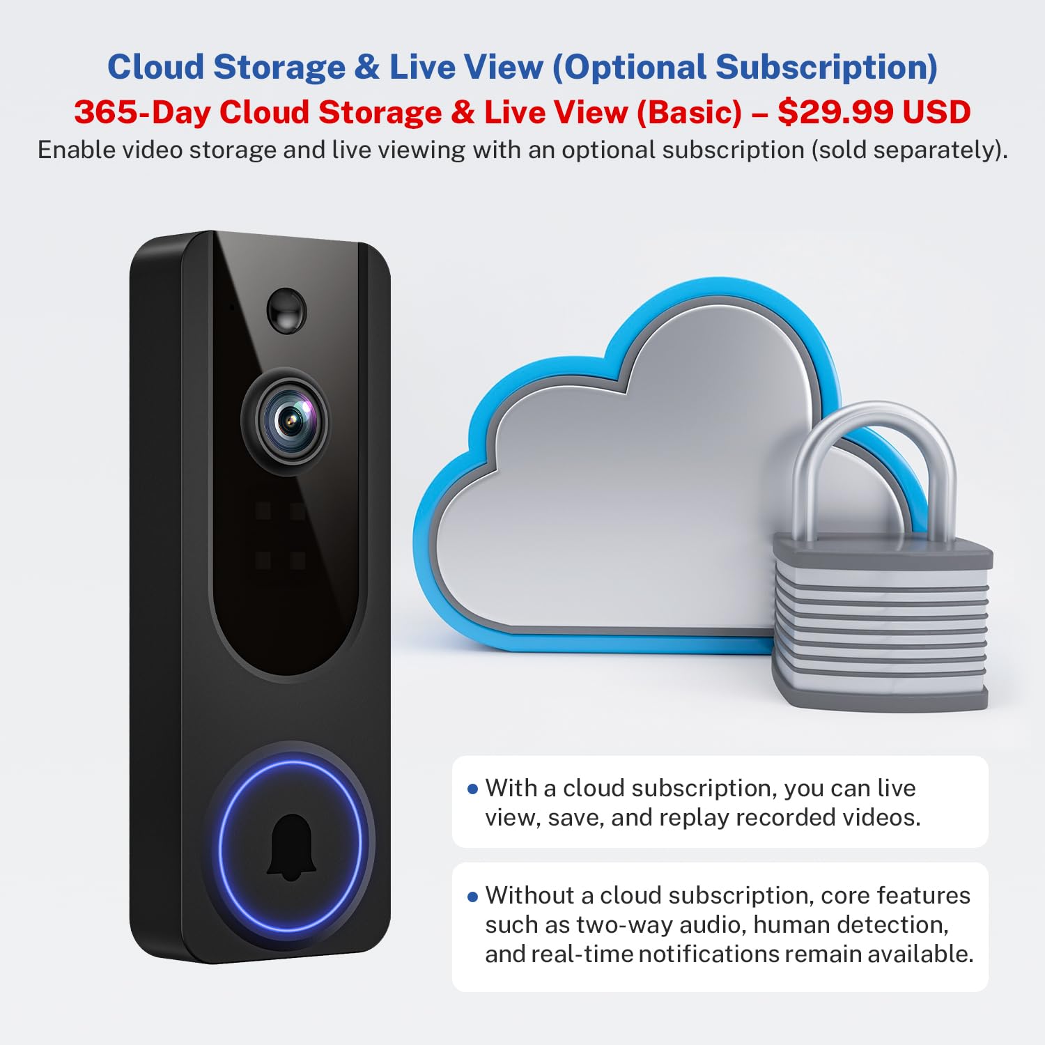 VanaOrbi encrypted cloud storage with AES-128 protection.