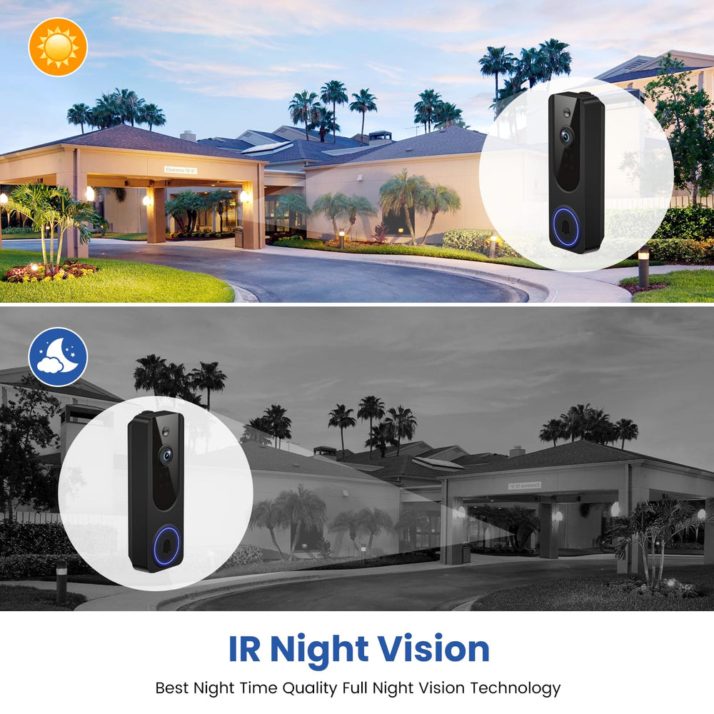 VanaOrbi two-way audio at the doorstep for remote conversations.