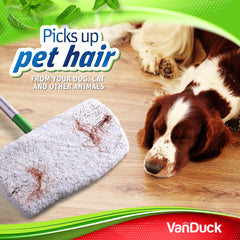 VanDuck washable mop pads for all floor types with smooth glide