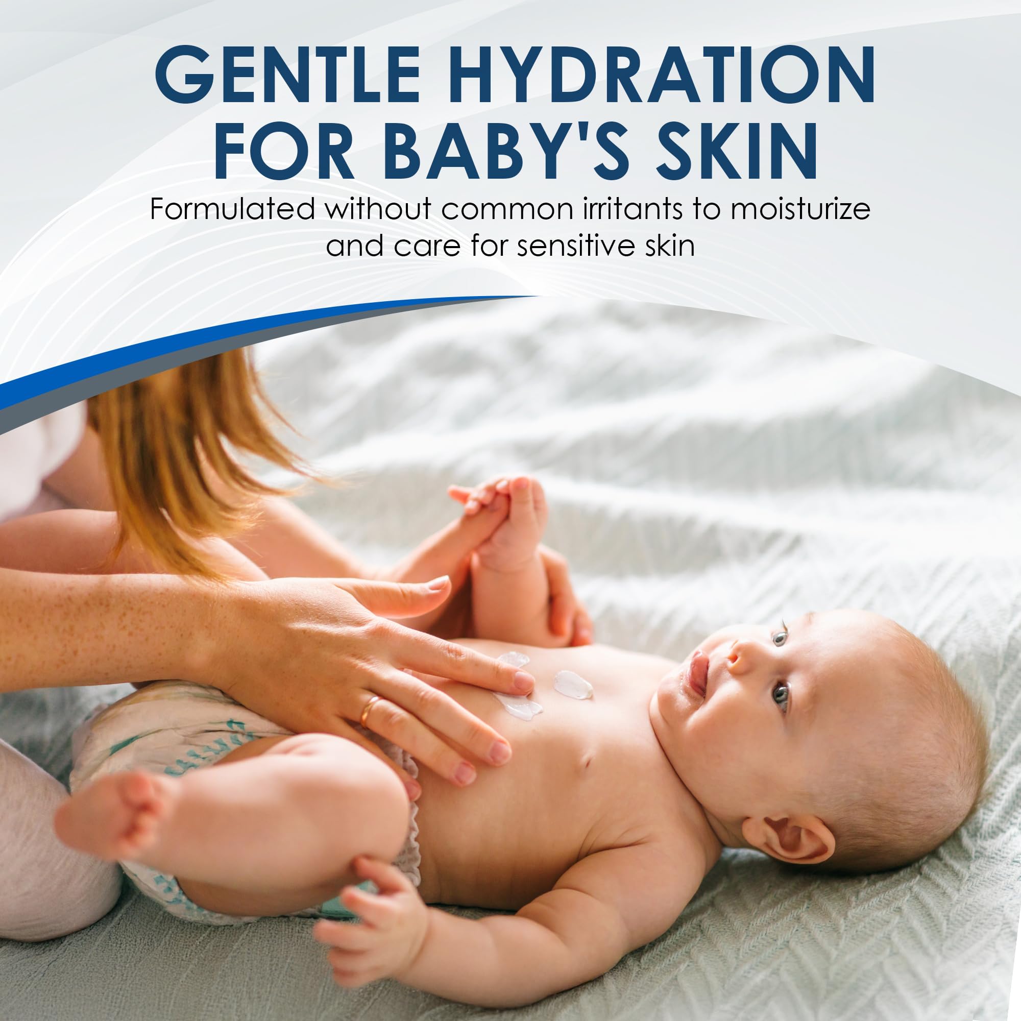 Vanicream Baby Ceramides Beta-Glucan tube close-up highlighting skin barrier support.