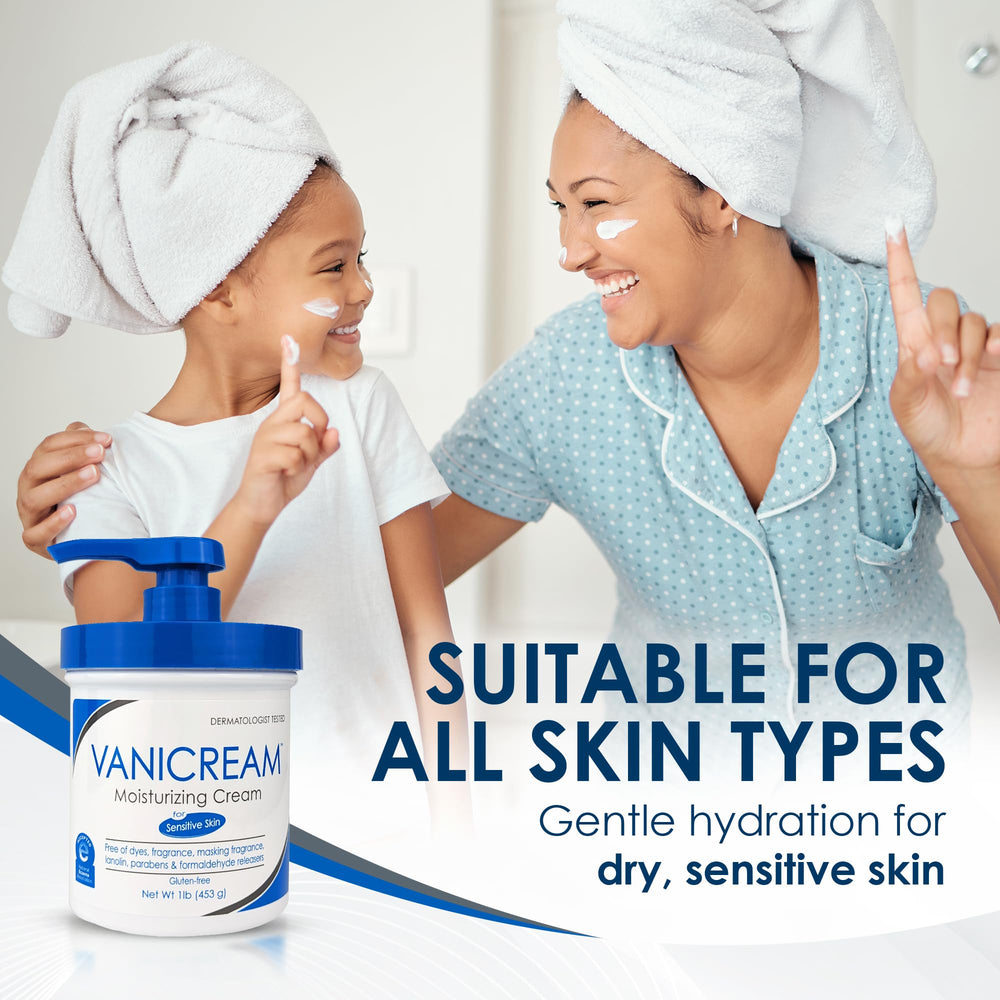 Vanicream dermatologist-tested seal of acceptance