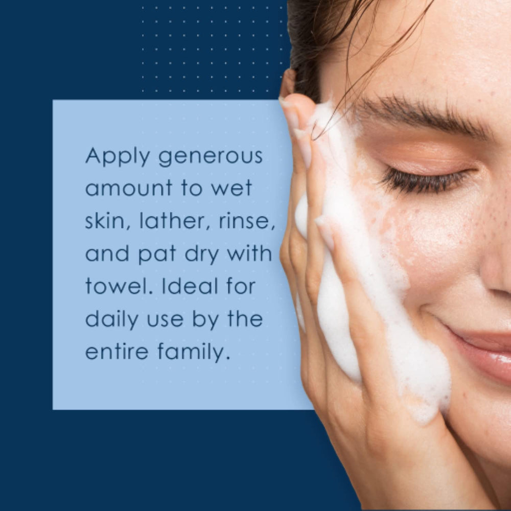 Vanicream Liquid Cleanser Refill packaging designed for kid-friendly use.