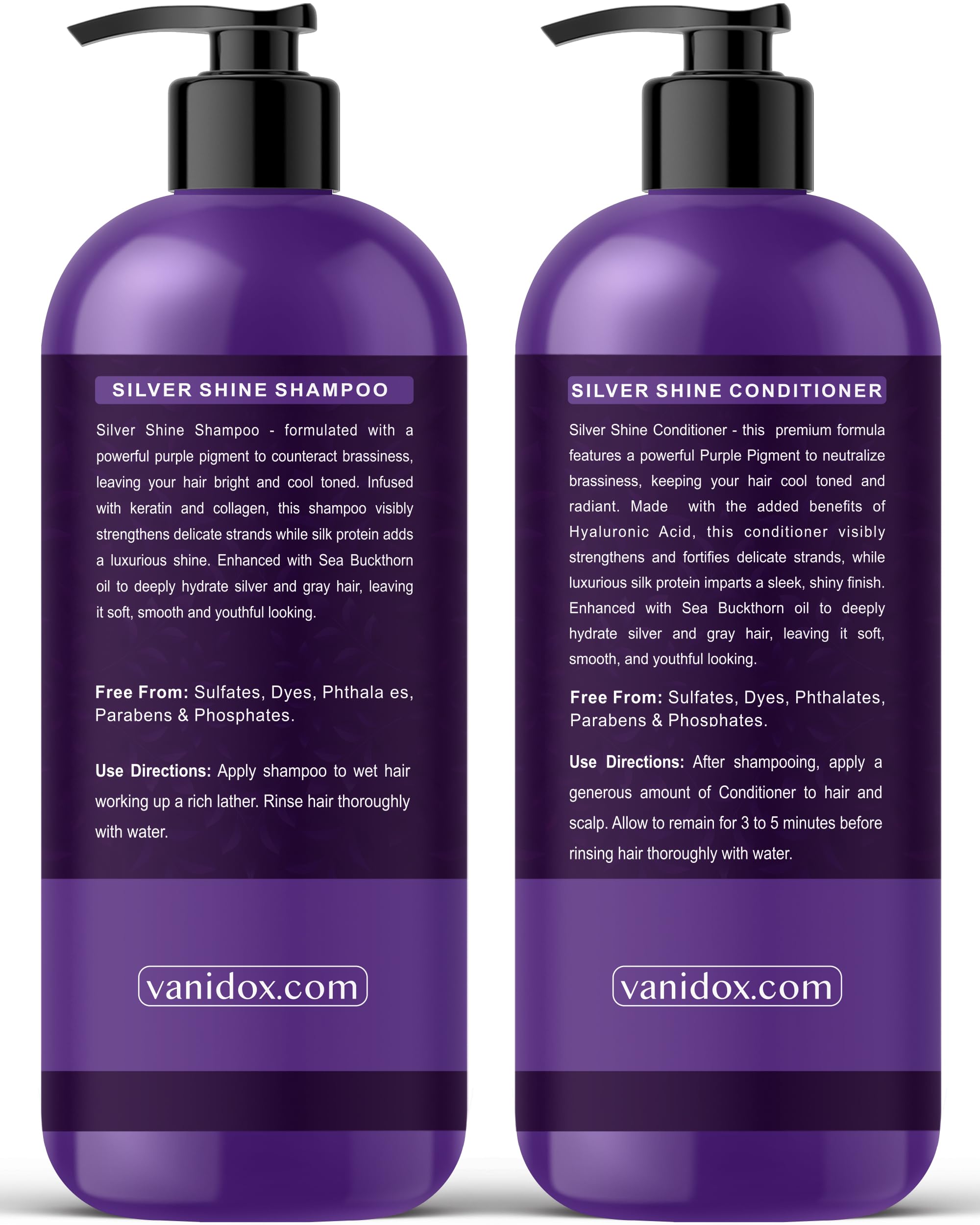 VanidoX USA-made packaging signals quality and trust.