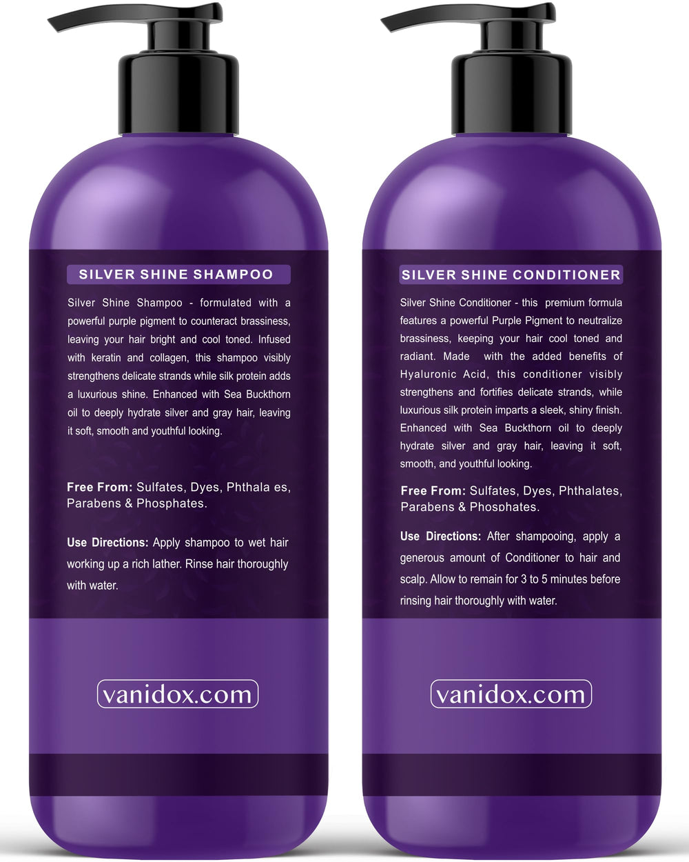 VanidoX USA-made packaging signals quality and trust.