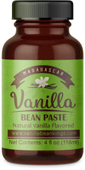 Vanilla Bean Kings vanilla paste swirl with visible seeds for rich flavor in desserts